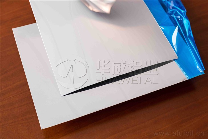 white aluminum sheeting