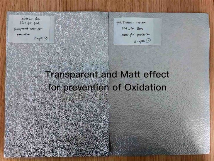 Transparent and Matt effectfor prevention of Oxidation